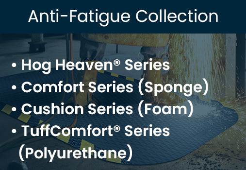 Commercial anti-fatigue matting by Pro Floor Mats